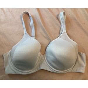 Bali White Full Figure Live it Up Seamless Shapewear Underwire Bra, 40B